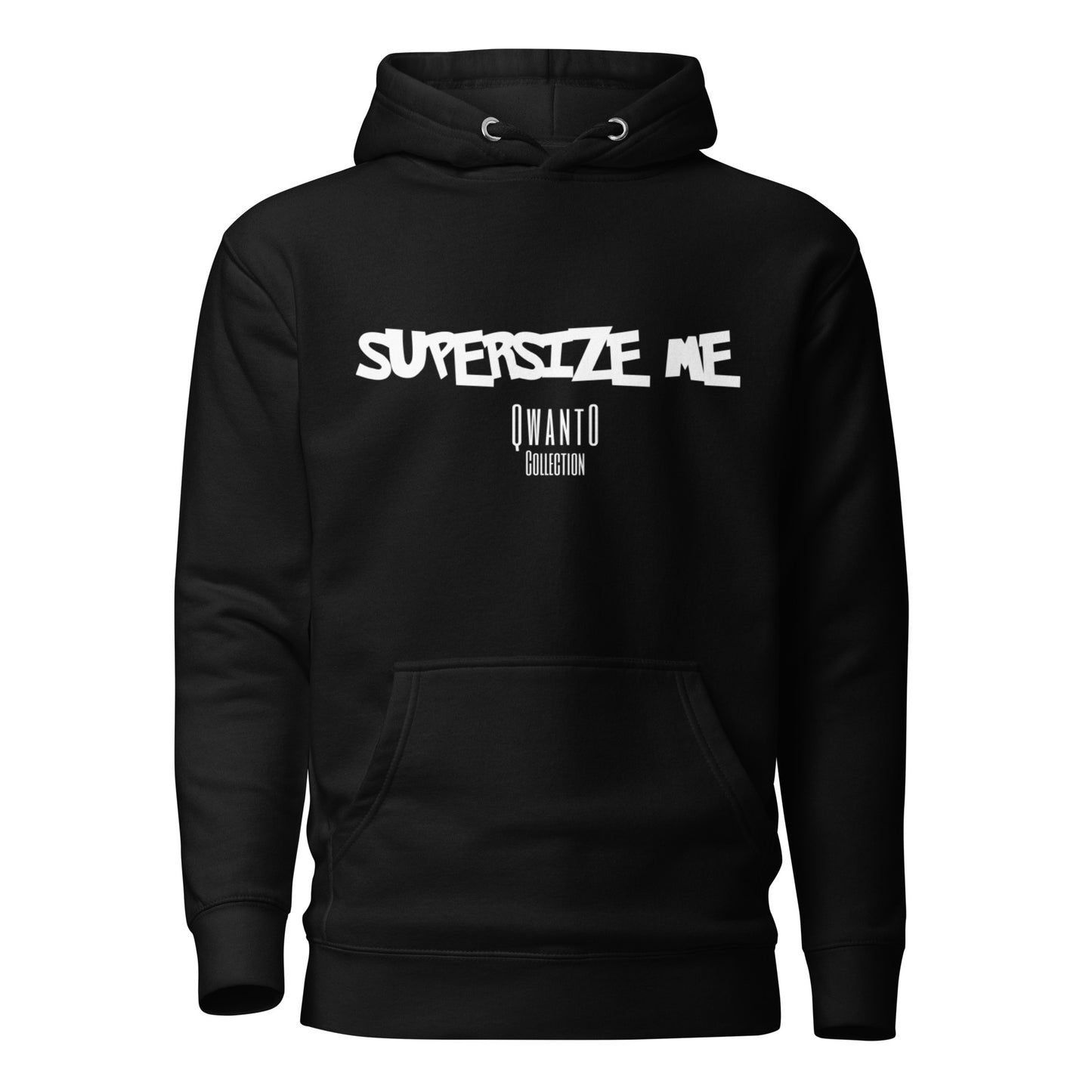 Unisex Supersize Blk Hoodie