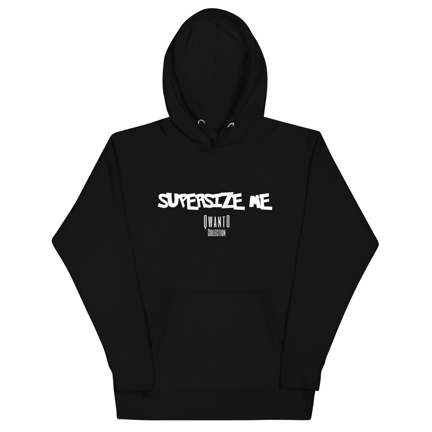 Unisex Supersize Blk Hoodie